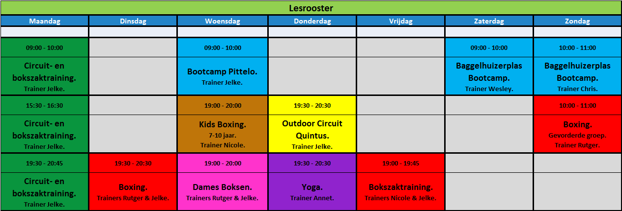 Lesrooster